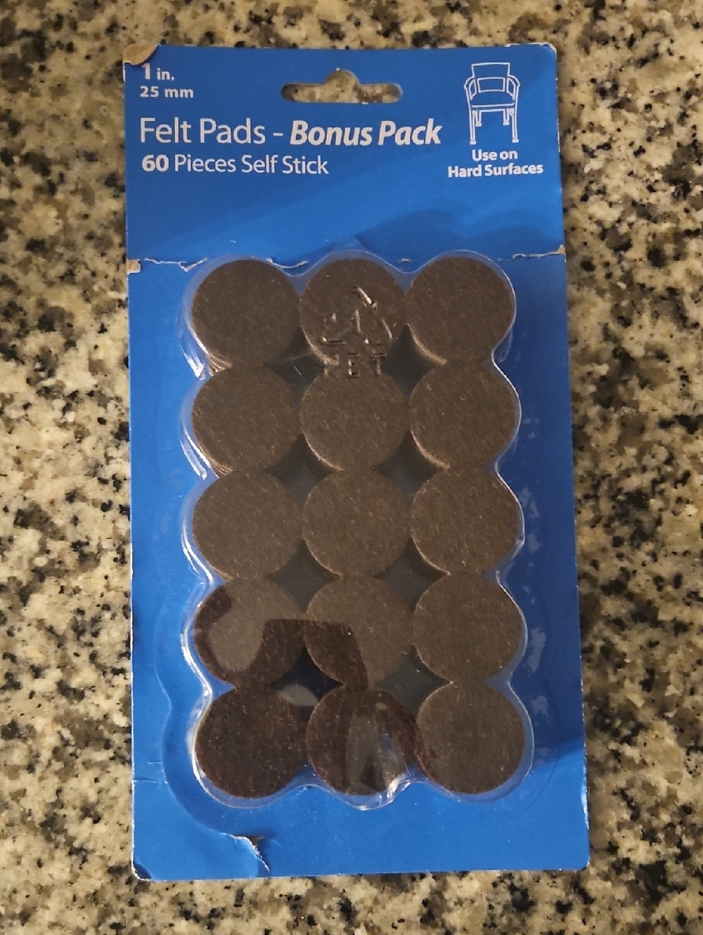 Black Round Adhesive Pads - Protective Phone Accessories